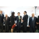 5--Mr. Lu presents the emblem to Prime Minister Saad Hariri