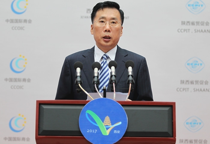 2. 陕西省副省长魏增军先生发表致辞