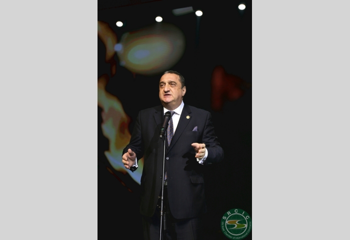 3 Mr. David Saganelidze, President of JSC Partnership Fund (Georgia), delivers a speech
